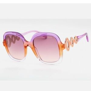Emilio Pucci Purple and Orange Sunglasses